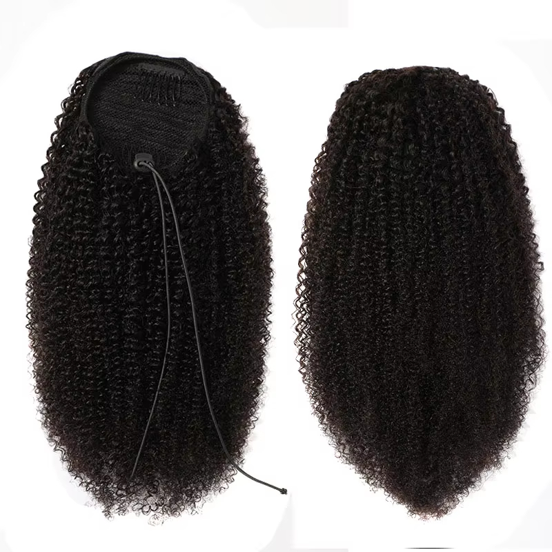 Drawsting Ponytail Extension H - огляд і ціна Seamless Clip In Hair Extensions Human Hair